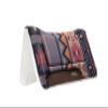 Weaver Equine All Purpose Contoured Horse Saddle Pad, Shock Absorbing Protective Western Saddle Pad, Durable Equine Supplies, Aztec-Canyon Sunset/Crown Blue, 30"X30" view 1
