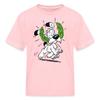 Spreadshirt Asterix & Obelix Dogmatix Laurel Wreath Licensed Kid's T-Shirt, XL, Pink view 1