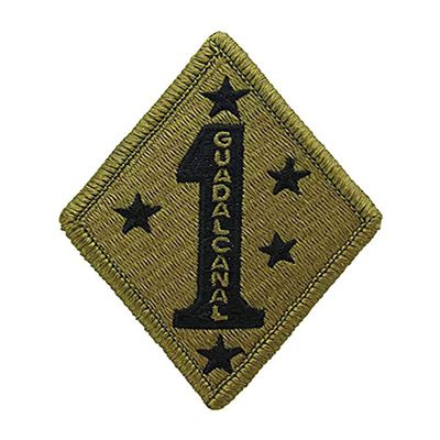 1st Marine Division OCP Patch (Military Issued)-Veteran Owned Business