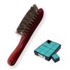 Freetime Fun Pool Table Brush for Felt with Real, Authentic Horse Hair Set of Billiards Pool Table Brush 8.5" Rail Brush Bonus Pack of Chalk