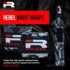 Iron Rebel Wrist Wraps for Weightlifting (Pair) - Heavy Duty Wrist Support for Gym, Powerlifting & Bodybuilding - Professional Compression Wrist Brace for Men & Women, Bench Press & Strength Training view 2