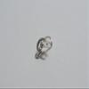 18, 20 Gauge Nose Stud,Cat on the moon Nose Stud,Animal nose screw, Jewelry Nose Stud, Body Piercing Jewelry, Nose Piercing, Body Jewelry (20g L Bend) view 3