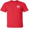 FAIR GAME 911 Operator T-Shirt 911 Dispatch Fire EMS Police Circle-Red-S view 2
