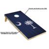Tailgating Pros 4x2 Regulation Cornhole Boards Flag Set- Includes 8 Bean Bags, Carrying Cases, and Score Keeper - Optional LED Lights view 2