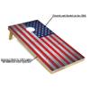 Tailgating Pros 4x2 Regulation Cornhole Boards Flag Set- Includes 8 Bean Bags, Carrying Cases and Score Keeper - Optional LED Lights view 2