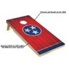 Tailgating Pros 4x2 Regulation Cornhole Boards Flag Set- Includes 8 Bean Bags, Carrying Case, and Score Keeper - Optional LED Lights view 2