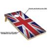 Tailgating Pros 4x2 Regulation Cornhole Boards Flag Set- Includes 8 Bean Bags, Carrying Cases, and Score Keeper- Optional LED Lights view 2