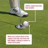 Tour Angle 360XL Golf Ball Putting Aid - Extra Large Practice Putting Balls - Instant Visual Feedback - Learn to Roll The Ball & Improve Accuracy - Lower Golf Scores - All Skill Levels (Pack of 2) view 2