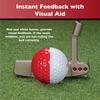 Tour Angle 360XL Golf Ball Putting Aid - Extra Large Practice Putting Balls - Instant Visual Feedback - Learn to Roll The Ball & Improve Accuracy - Lower Golf Scores - All Skill Levels (Pack of 2) view 3