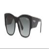 Vogue Eyewear Woman Sunglasses Black Frame, Gradient Grey Lenses, 54MM view 2
