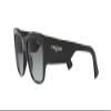 Vogue Eyewear Woman Sunglasses Black Frame, Gradient Grey Lenses, 54MM view 3