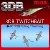Yo-Zuri R1448-PGSH: 3Db Twitchbait (Ss) 110Mm 4-3/8", Prism Ghost Shad view 4