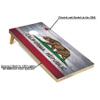 Tailgating Pros 4x2 Regulation Cornhole Boards Flag Set- Includes 8 Bean Bags, Carrying Cases and Score Keeper - Optional LED Lights view 2