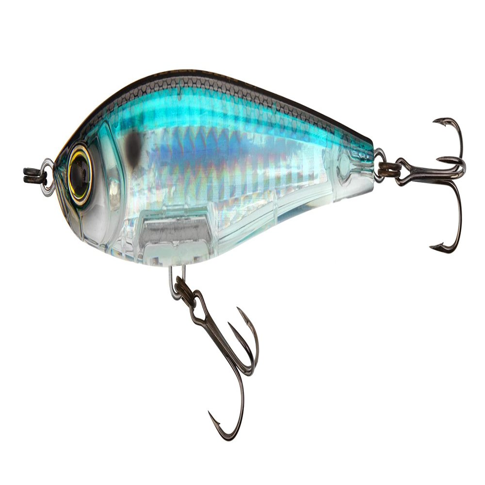 Yo-Zuri R1447-PSH: 3Db Twitchbait (Ss) 90Mm 3-1/2", Prism Shad