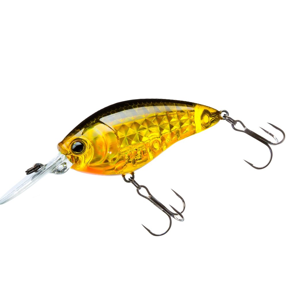 Yo-Zuri R1441-PGBL: 3Dr-X Crank Mr (Mid Runner) (F) 50Mm 2", Prism Gold Black
