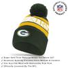 Ultra Game NFL Official Adults Unisex Super Soft Winter Beanie Knit Hat With Extra Warm Touch Screen Gloves, Green Bay Packers, Team Color 1, 1SIZE view 2