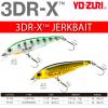 Yo-Zuri R1436-GSSS: 3Dr-X Minnow (F) 80Mm 3-1/8", Ghost Sexy Shad view 4