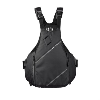 Astral YTV 2.0 Life Jacket - Lightweight USCG Type V PFD Adult Life Vest for SUP, Touring, Sailing, & Whitewater - Space Black - Large/X-Large