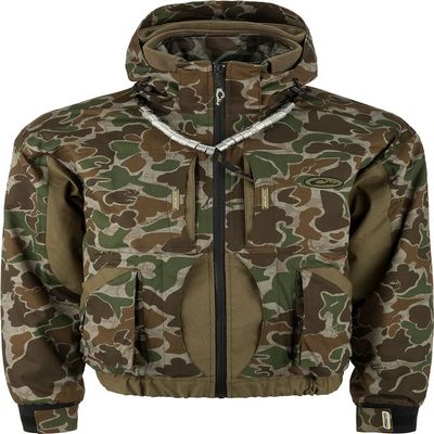 Drake Waterfowl Reflex 3-In-1 Plus 2 Jacket Old School Green Large