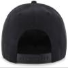 '47 Atlanta Braves Mens Womens No Shot Captain Adjustable Snapback Black/White Hat view 2