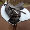 WeatherBeeta Prime Jump Shaped Saddle Pad, Mulberry, Full view 3