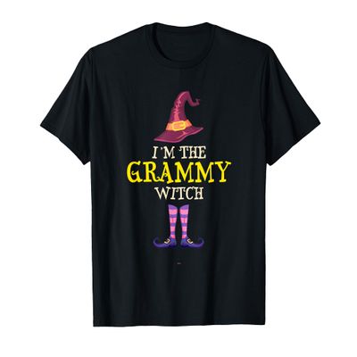 I'm The Grammy Witch Costume Halloween Funny T-Shirt