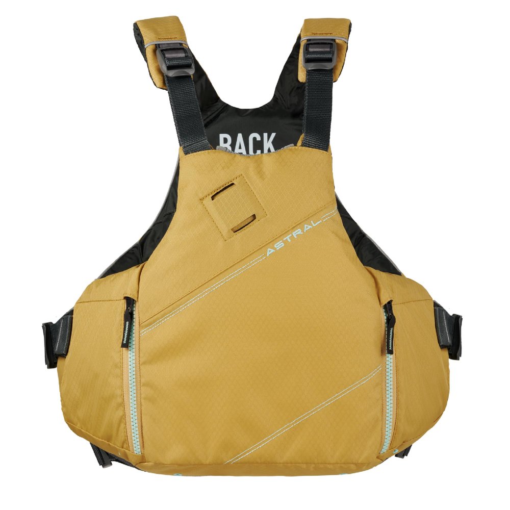 Astral YTV 2.0 Life Jacket - Lightweight USCG Type V PFD Adult Life Vest for SUP, Touring, Sailing, & Whitewater - Tan - Small/Medium