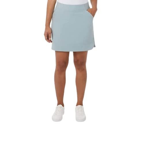 32 Degrees Womens Skort,Silver Blue, X-Large