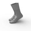 AMERICAN HOSPITAL SUPPLY Hospital Slipper Socks Grip Socks with Elastic Cuff Grip Socks for Women and Men Slipper Socks Gray | X-Large (Pack of 6) view 2