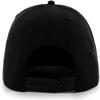 '47 Pittsburgh Pirates Mens Womens No Shot Captain Adjustable Snapback Black/White Hat, One Size view 2