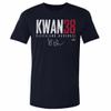 500 LEVEL Steven Kwan Shirt (Cotton, XX-Large, True Navy) - Steven Kwan Cleveland Elite WHT view 1