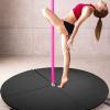 Zionstyle Folding Portable Pole Dance Crash Pad - Suitable for Beginners Fitness Gymnastics Striptease Safety Mat, Black, 3cm Thick view 1