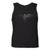 USA Eagle Flag Tank top Distressed Patriotic Workout Gym American Shirt (Black4, Large) view 1