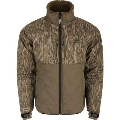 Drake DW7352-006-6 LST Guardian Flex Double Down Eqwader Full Zip Bottomland 3Xlarge