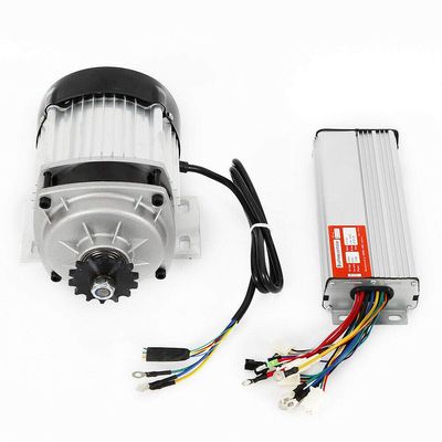 BJTDLLX Electric Brushless DC Motor Kit, 700W 48V 3100RPM Brushless Motor with Controller, Universal Electric Scooter Brushless Motor Kits for Light Medium Electric Tricycle and Carriage and Old Car