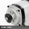 BJTDLLX Electric Brushless DC Motor Kit, 700W 48V 3100RPM Brushless Motor with Controller, Universal Electric Scooter Brushless Motor Kits for Light Medium Electric Tricycle and Carriage and Old Car view 4