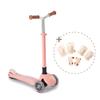 MomnLittle Kids Scooter(Pink)+Knee Pads Set view 1