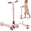 MomnLittle Kids Scooter(Pink)+Knee Pads Set view 2