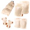 MomnLittle Kids Scooter(Pink)+Knee Pads Set view 3