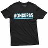 Men's Honduras T-Shirt Flag Coat of Arms Tee Patriotic National Tee (Small Black) view 1