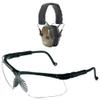 Howard Leight Impact Sport Bluetooth 5.0 Electronic Shooting EarmuffwithHoward Leight by Honeywell Genesis Sharp-Shooter Shooting Glasses, Clear Lens (R-03570) view 1