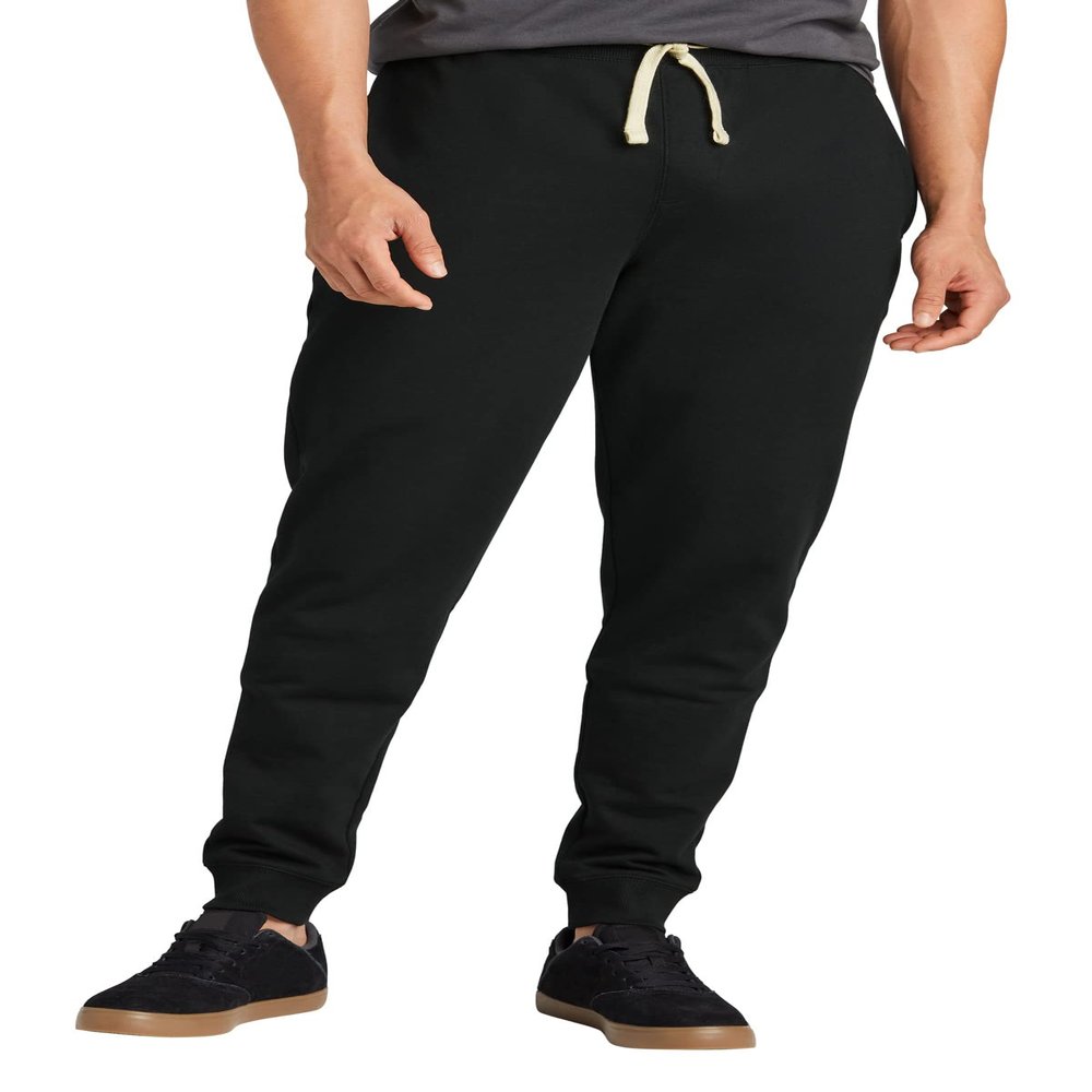 District Re-Fleece Jogger DT8107 Sweatpants, Black, Large