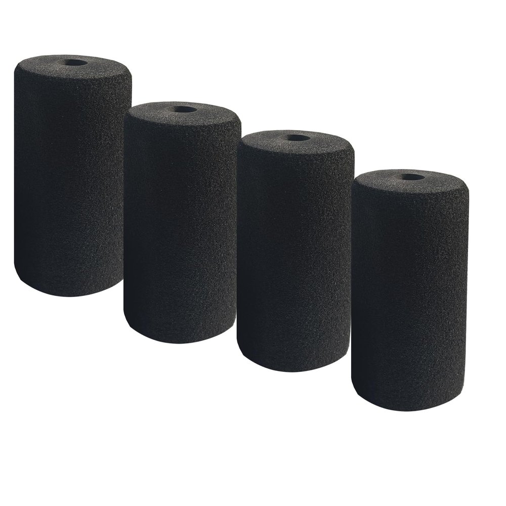 Foot Foam Pads Rollers Replacement,Replacement foam pads,Machine tube leg foam roller pad replacement,Roller Pad for Leg Extension for Weight Bench,Inversion Table and gym exercise equipments