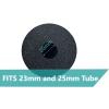 Foot Foam Pads Rollers Replacement,Replacement foam pads,Machine tube leg foam roller pad replacement,Roller Pad for Leg Extension for Weight Bench,Inversion Table and gym exercise equipments view 2