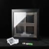Bivitre Trading Card Display Frame - Wall Mount Baseball Card Display Case with UV Protection Magnetic Card Holder for 4 Standard Cards, Display for Basketball Football Hockey Pokemon MTG Yugioh view 2