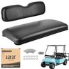 10L0L Front Seat Assembly Kit for EZGO TXT 1994-2013 Golf Cart, Factory Style Seat Cushions & Back, Black
