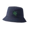 Bucket Hat for Men Women Good Vibes Only1 Embroidered Washed Cotton Unisex Bucket Hats (Navy,7 1/2) view 1
