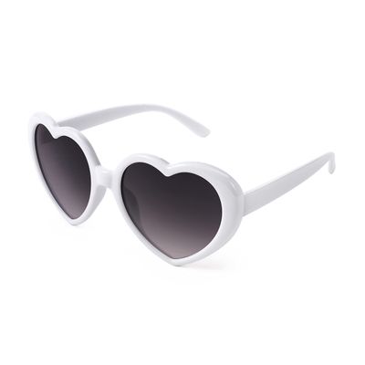 FEISEDY Polarized Heart Shaped Sunglasses Oversized Vintage Fashion Love Eyeglasses for Women UV400 B2337