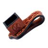 KONLLEN Leather Engraved Chalk Holder Magnetic Vegetable Tanned Leather Pool Cue Snooker Silent Billiard Accessories view 1