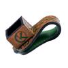 KONLLEN Leather Engraved Chalk Holder Magnetic Vegetable Tanned Leather Pool Cue Snooker Silent Billiard Accessories view 1